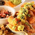 Mexican food is listed (or ranked) 12 on the list The Most Popular Food In Each State, According To People Who Actually Live There