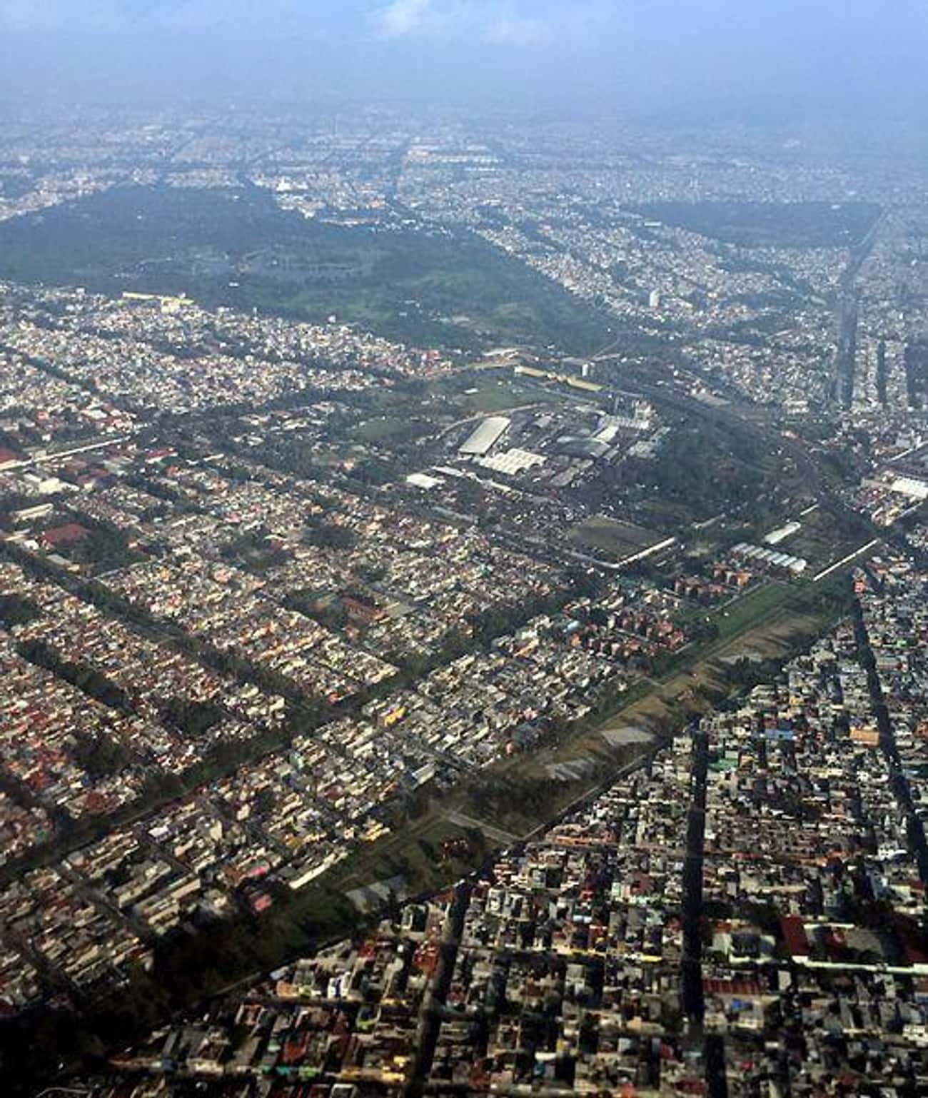 Mexico City Sinks 3.2 Feet Each Year