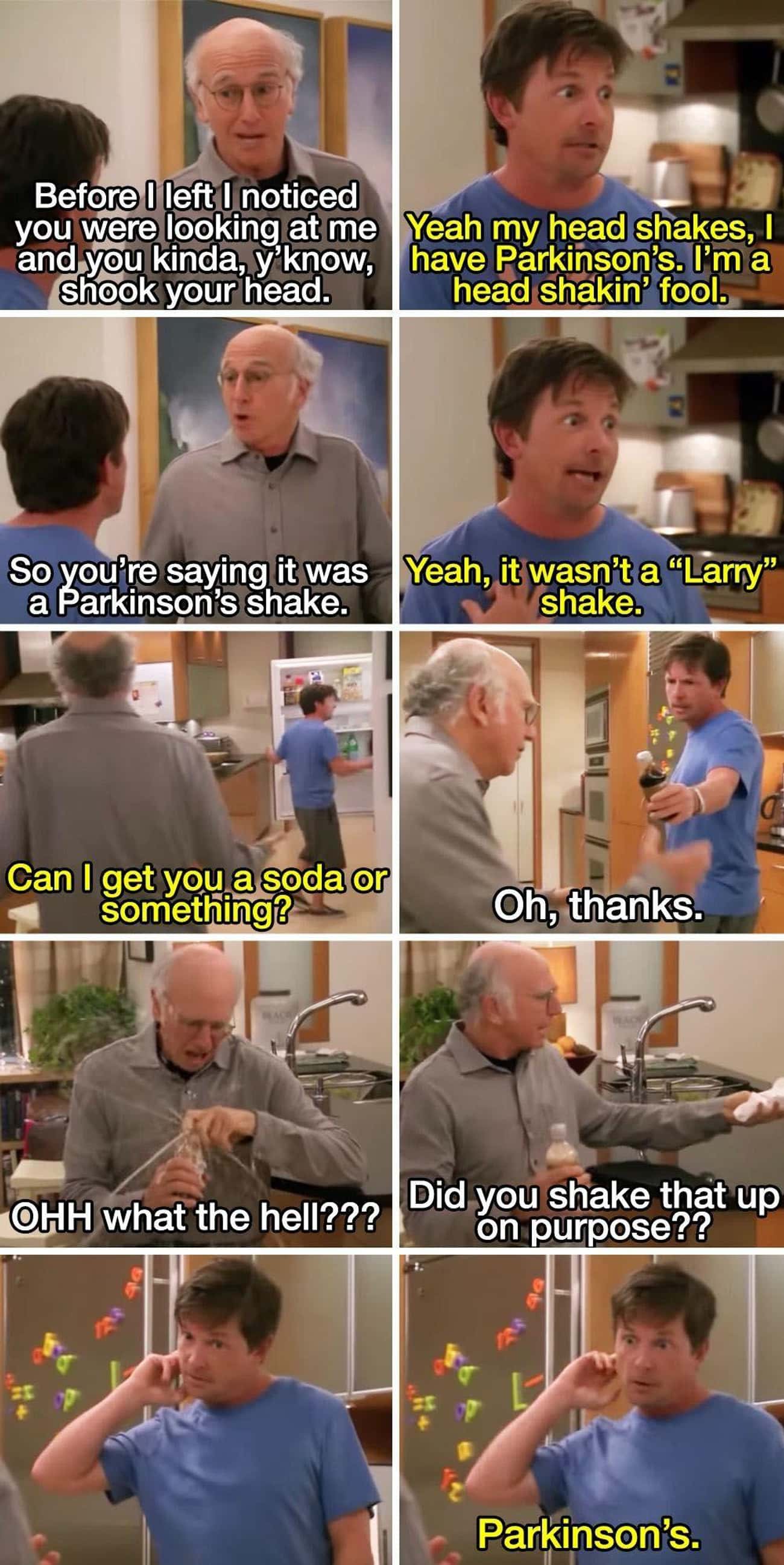 Michael J. Fox On 'Curb Your Enthusiasm,' Who Keeps 'Accidentally' Messing With Larry