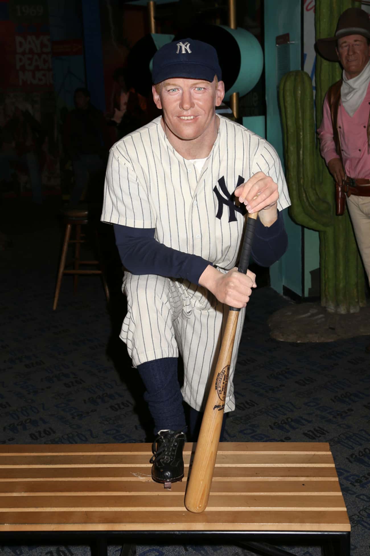 Mickey Mantle Just Tried to Swing Down the Middle