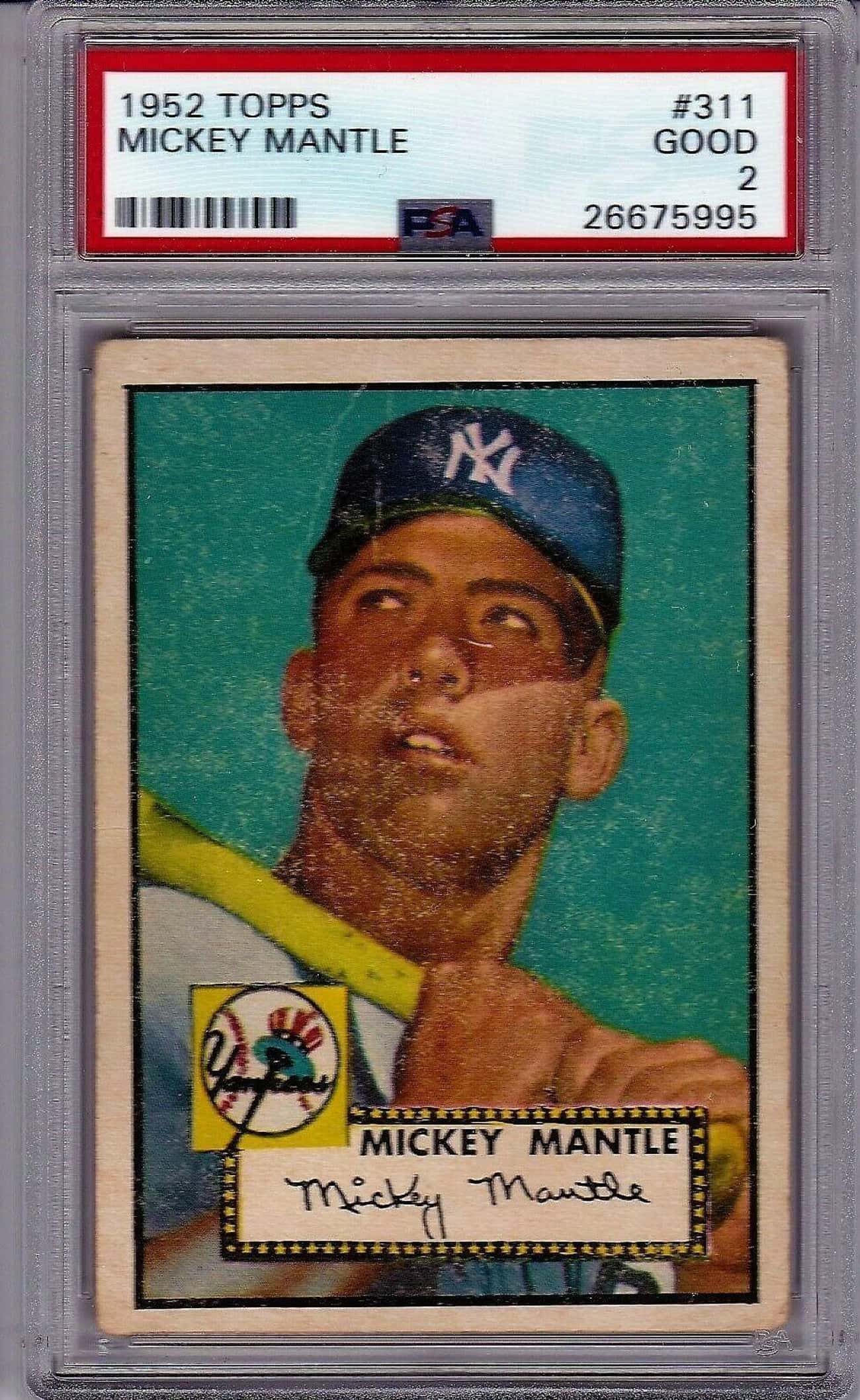  1952 Mickey Mantle (Topps) 