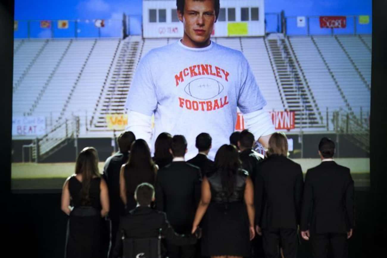 In 'Glee,' Sue Dedicates The School Auditorium To The Dearly Departed Finn