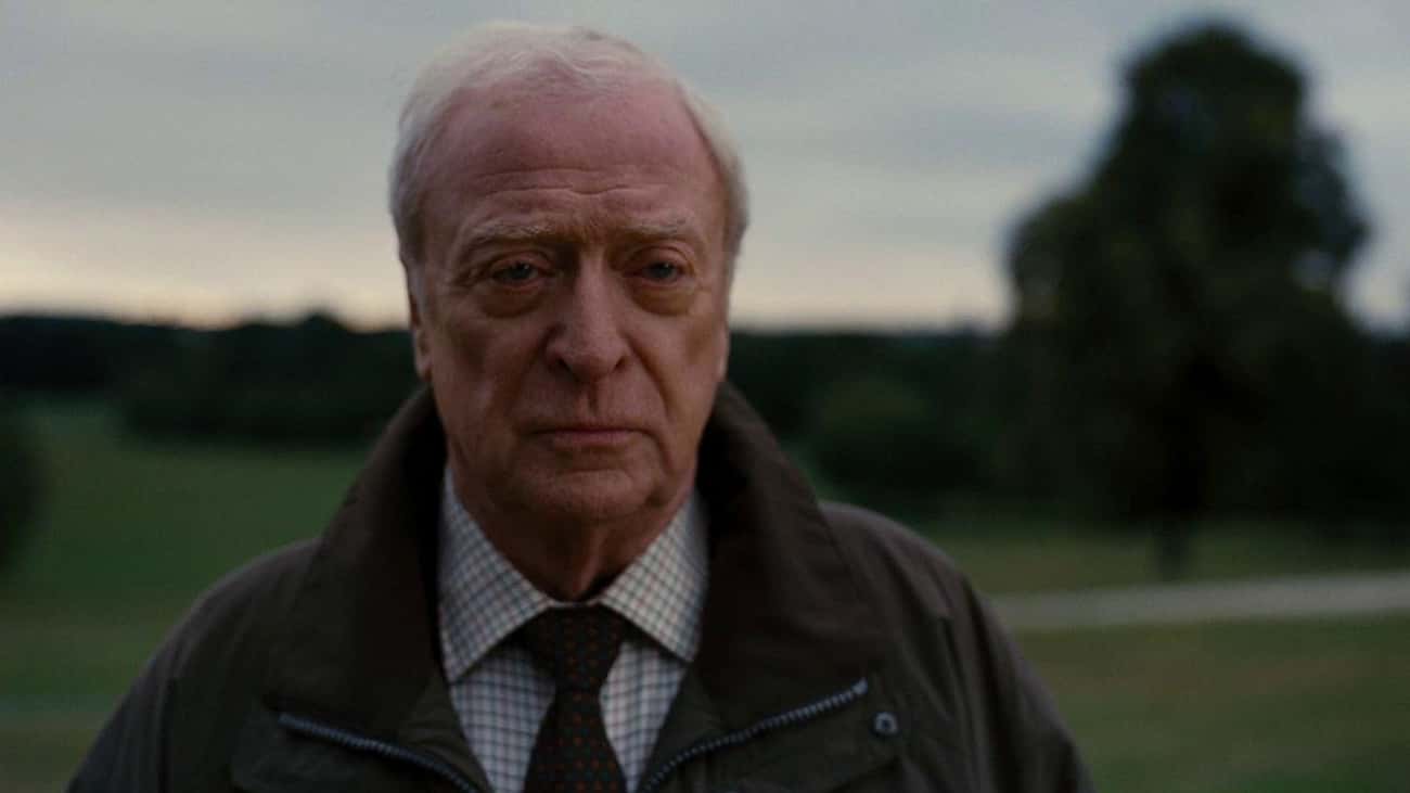 Michael Caine in The Dark Knight Trilogy