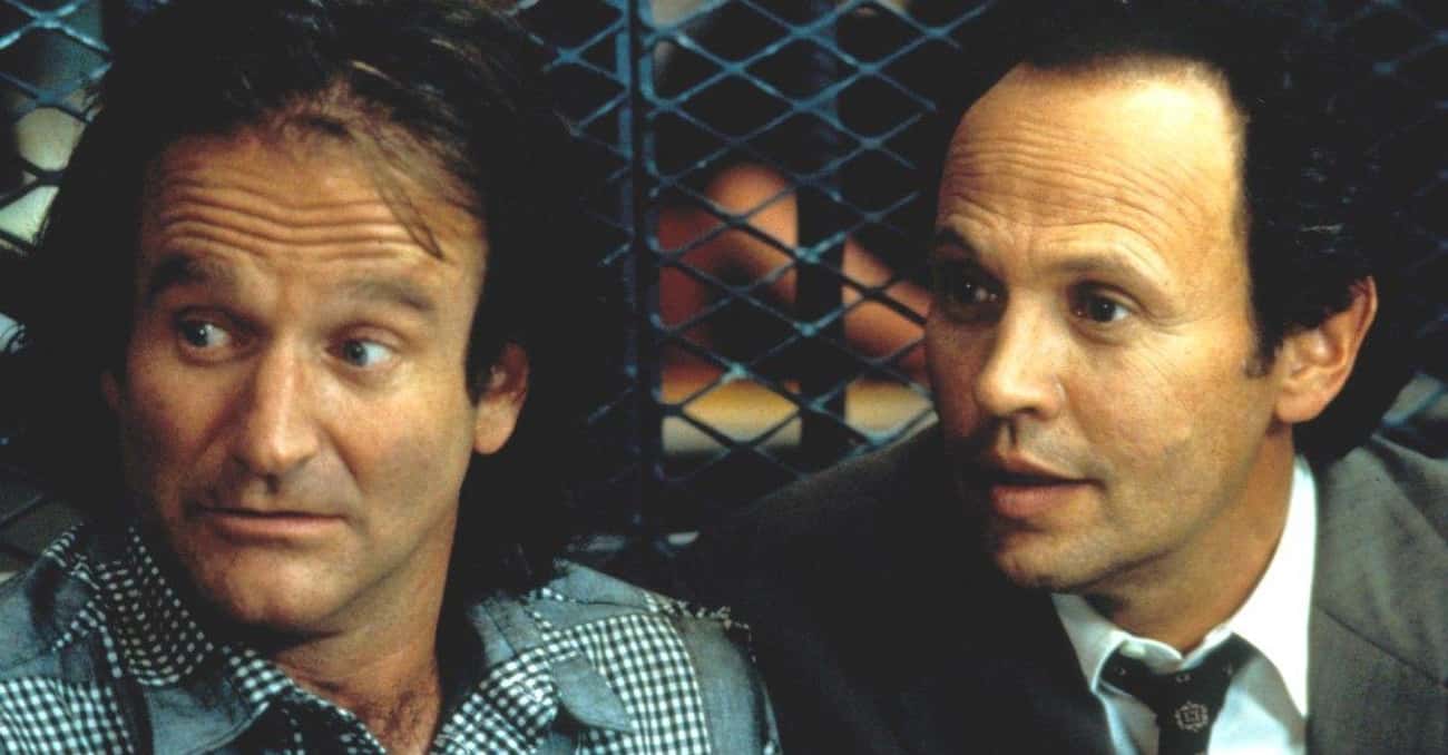 Robin Williams And Billy Crystal In 'Fathers' Day'