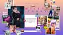 Miley Cyrus on Random Celebrities with Weirdest Websites