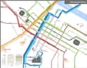 Minneapolis on Random Public Transportation Maps From Around World