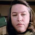 Lauren Bacall, Kathy Bates, James Caan   Misery is a 1990 American psychological thriller film based on Stephen King's 1987 novel of the same name and starring James Caan, Kathy Bates, Lauren Bacall, Richard Farnsworth, and Frances...