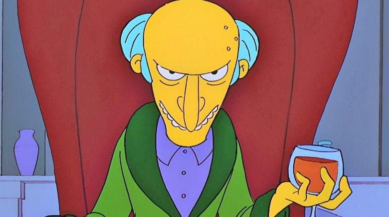 Mr. Burns, 'The Simpsons'