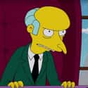 Mr. Burns on Random Biggest Bullies of TV and Film