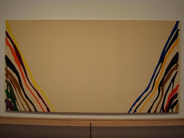 Famous Hard Edge Painting Artists List Of All Hard Edge Painting   Morris Louis Visual Artists Photo U1