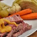 Corned Beef and cabbage on Random Foods That Are Totally Different In United States
