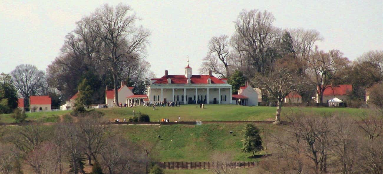 George Washington Lived At Mount Vernon In Virginia