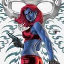 Mystique on Stunning Female Comic Book Characters
