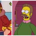 Ned Flanders on Random Fatcs About How The Simpsons Evolved Over Time