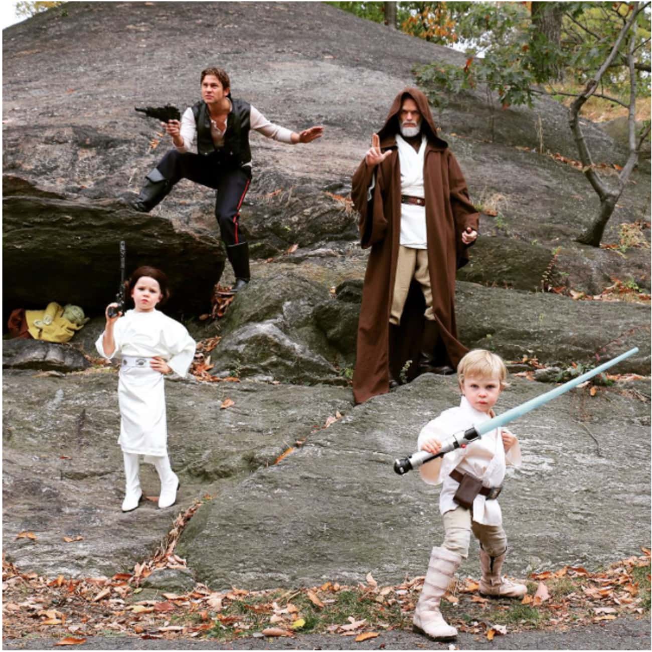 Neil Patrick Harris And Family As 'Star Wars' Cast