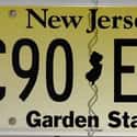 New Jersey on Random State License Plate Designs