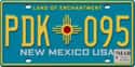 New Mexico on Random State License Plate Designs