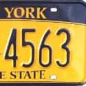 New York on Random State License Plate Designs