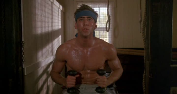 Nicolas Cage In 'The Boy in Blue'