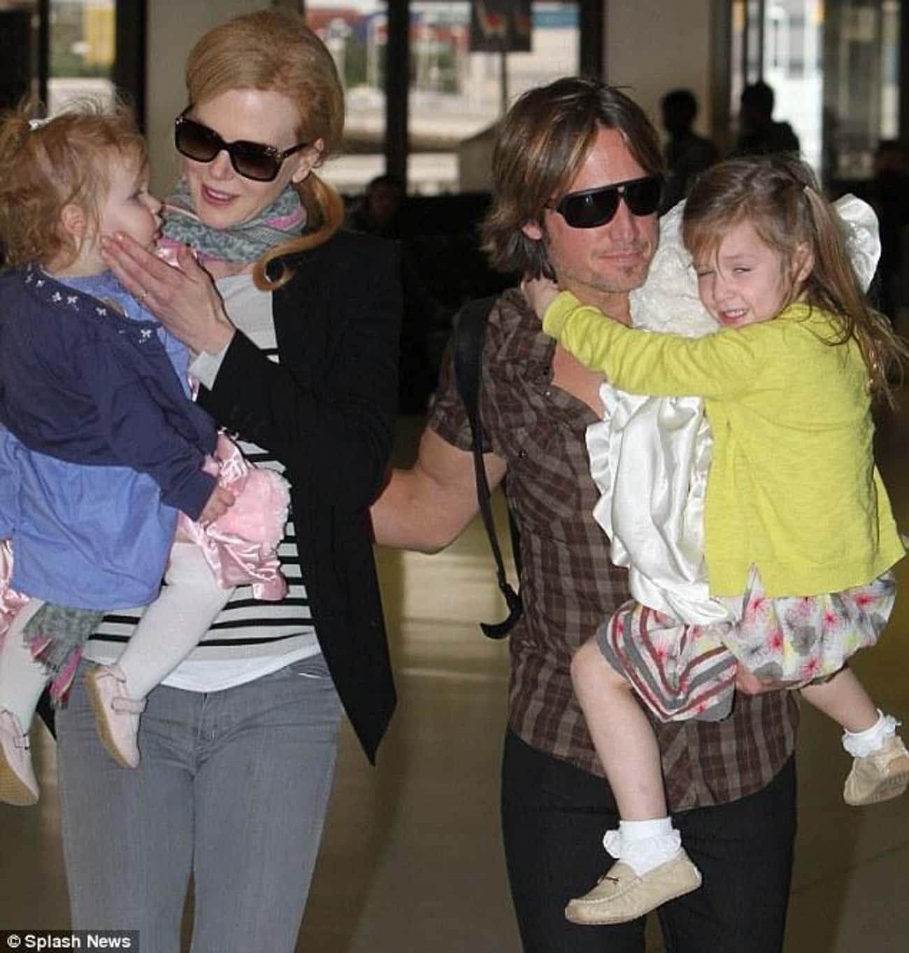 Nicole Kidman and her children