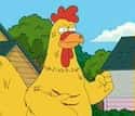 Ernie The Giant Chicken on Random Best Cartoon Characters Of The 90s