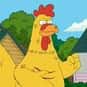 Ernie The Giant Chicken is listed (or ranked) 43 on the list The Best Bird Characters In Cartoons And Comics