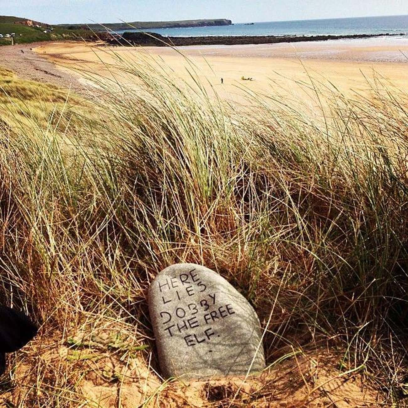 Dobby's Grave On A Beach In Wales Is A Potential Environmental Hazard
