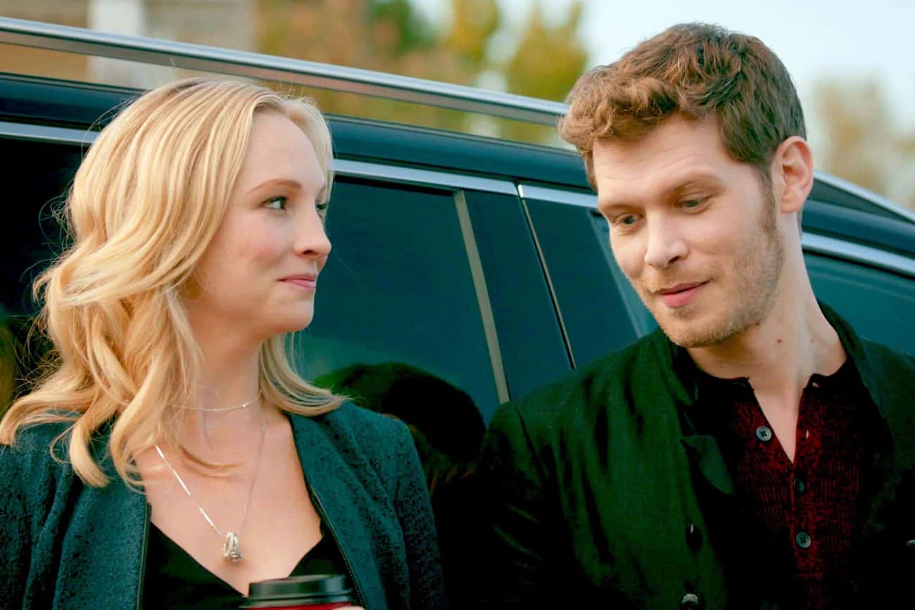 Klaus And Caroline From 'The Vampire Diaries'