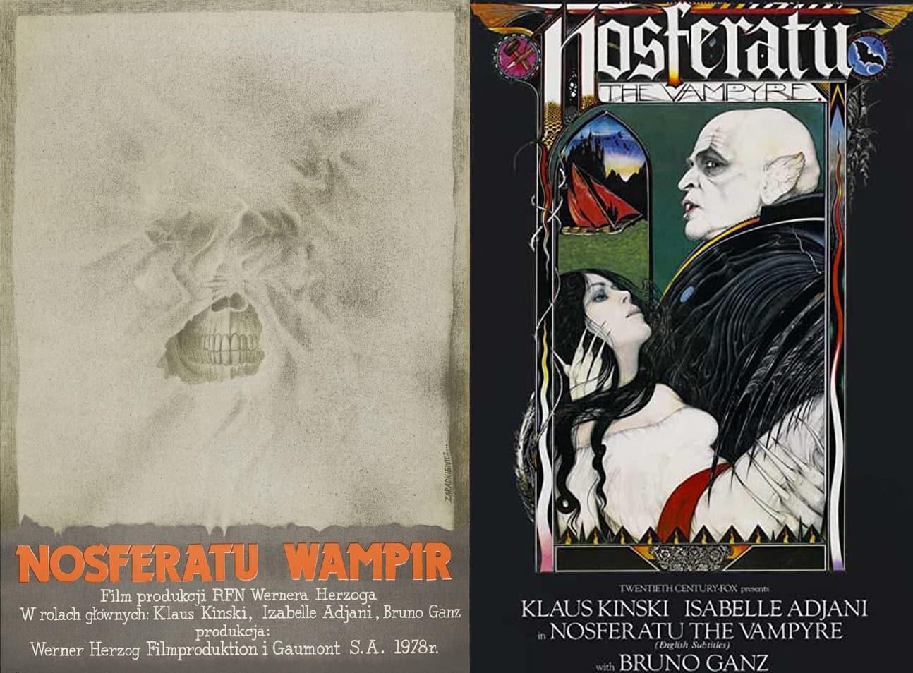 Polish Horror Movie Posters Vs. Their American Counterparts