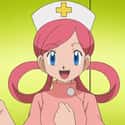 Nurse Joy on Random Best Anime Characters With Pink Hai
