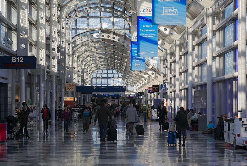 O'Hare International Airport In Chicago Features A Yoga Studio 