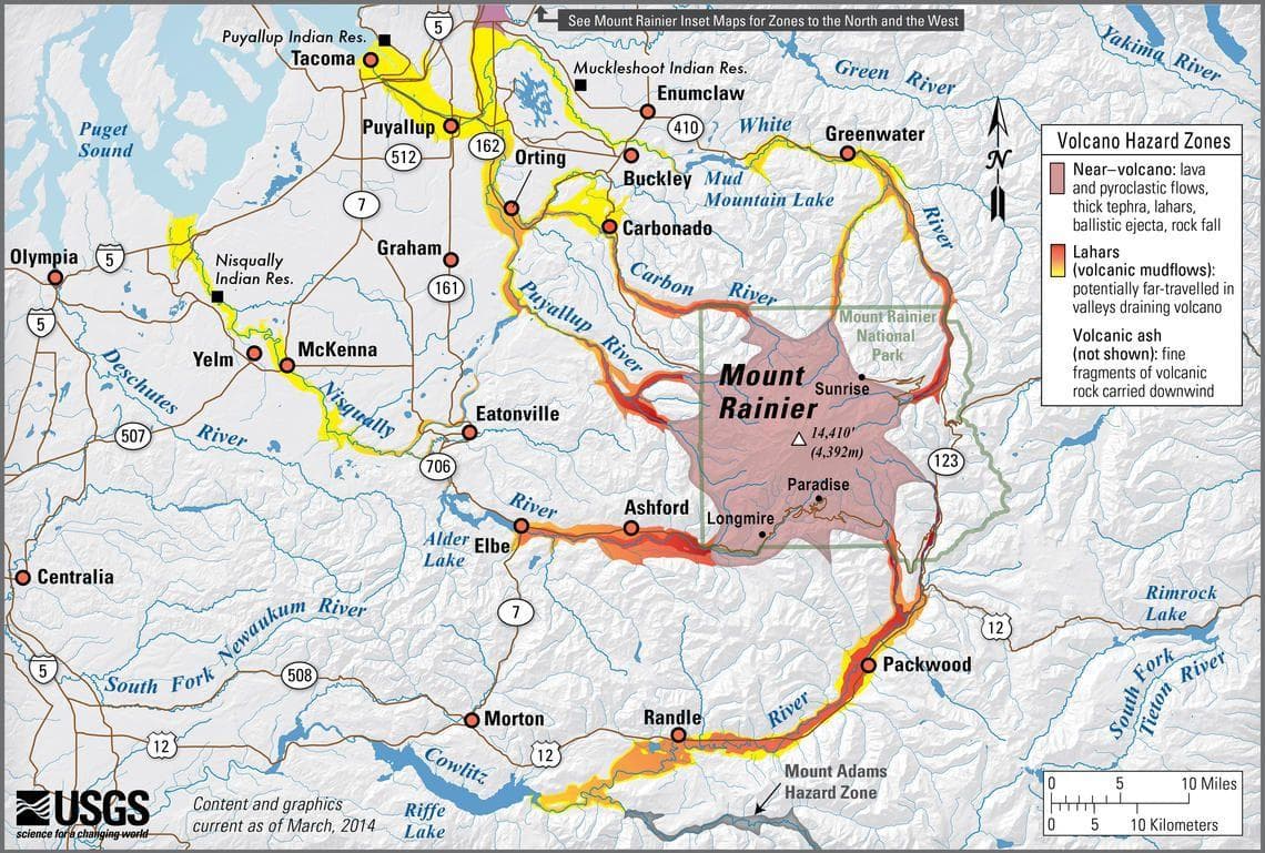 What Would Happen If Mount Rainier Erupted?