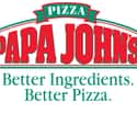 Papa John's Pizza on Random Best Fast Food Chains