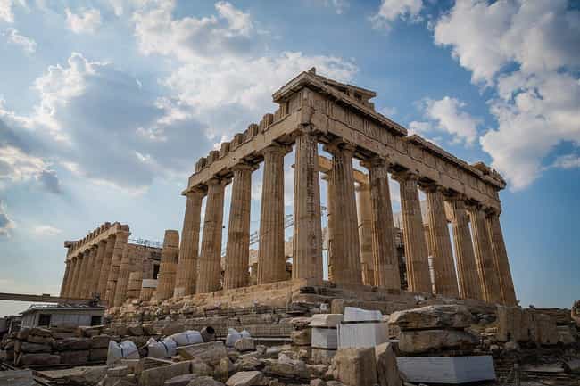 Parthenon is listed (or ranked) 1 on the list How                Famous Monuments Got Ruined