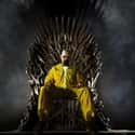 Walter White on Random Famous People Sitting On The Iron Throne