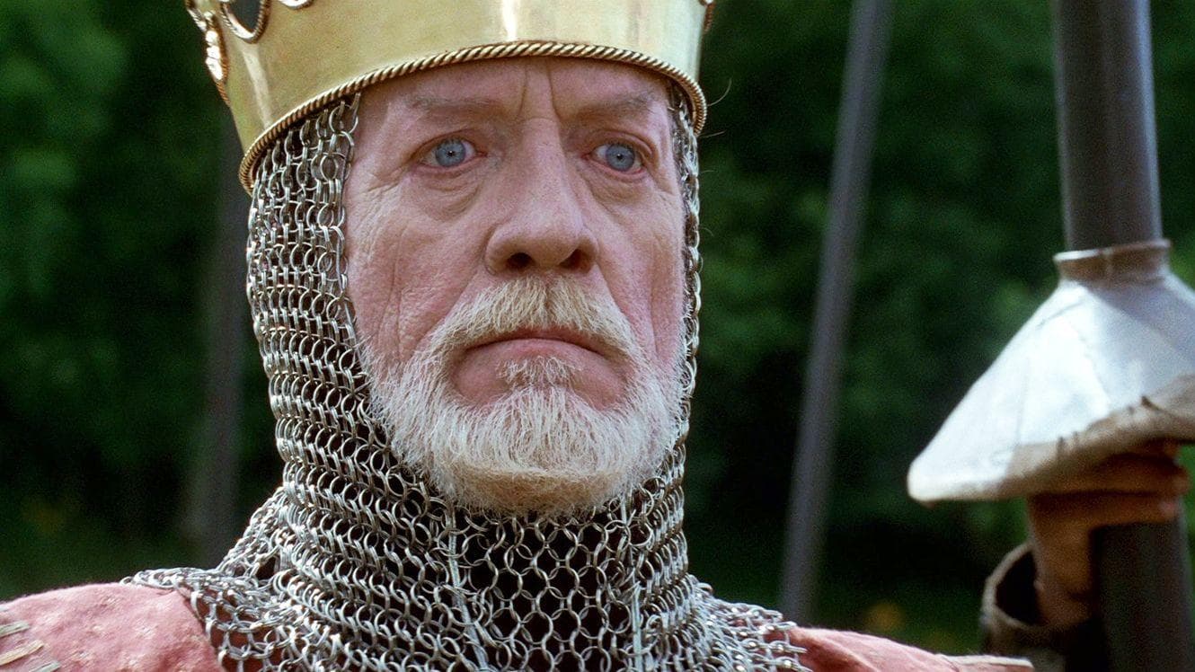 Patrick McGoohan As Edward I Of England ('Longshanks') In 'Braveheart'