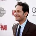 age 46   Paul Stephen Rudd is an American actor, comedian, writer, and producer.
