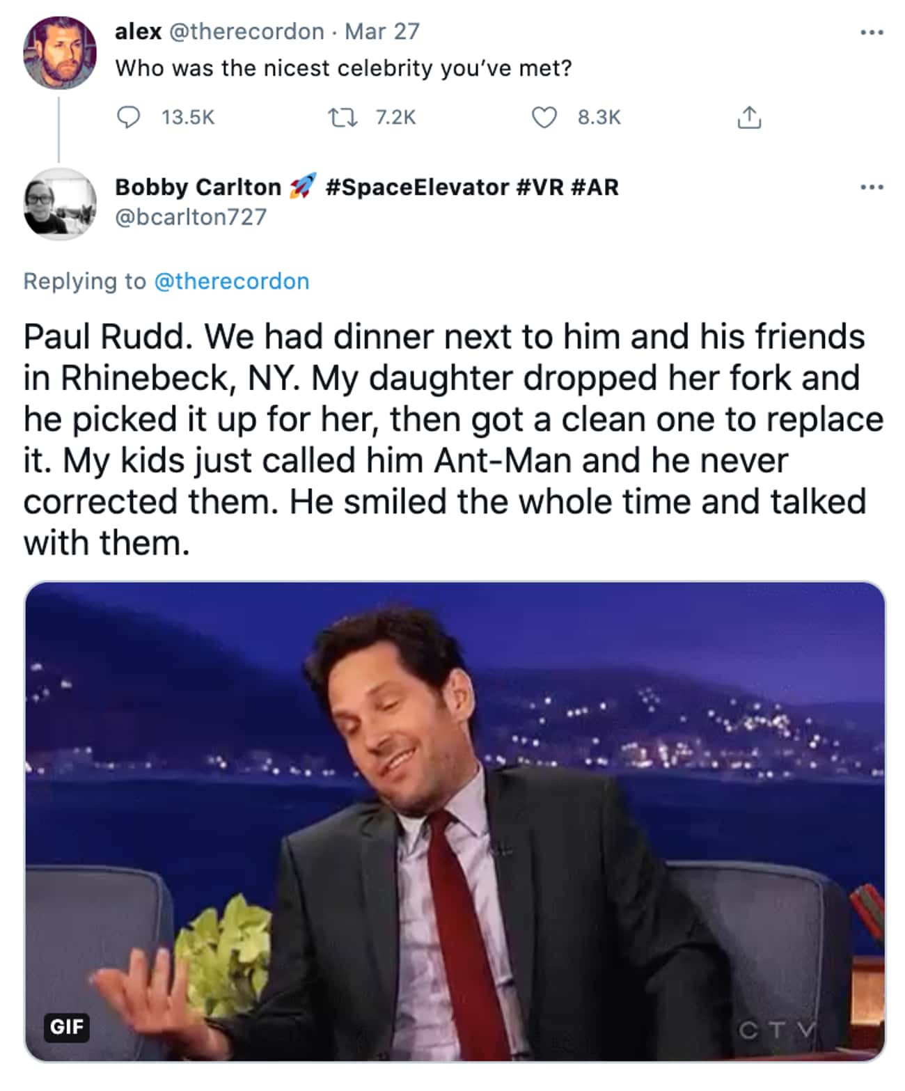 Paul Rudd Is Great With Kids