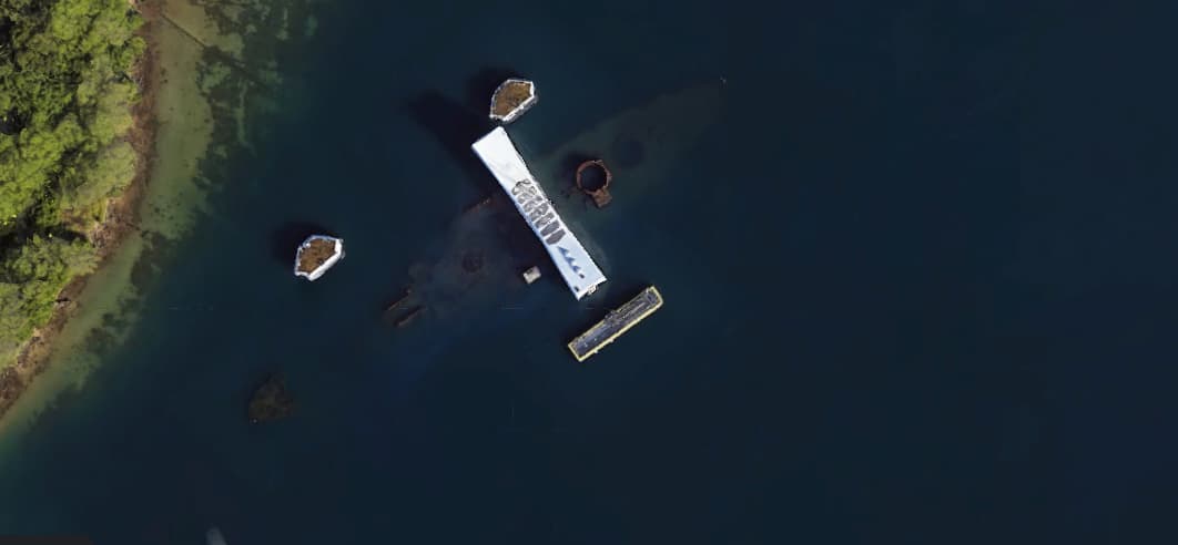 Random Google Earth Satellite Pics Of Exact Spots Where Historical Events Happened