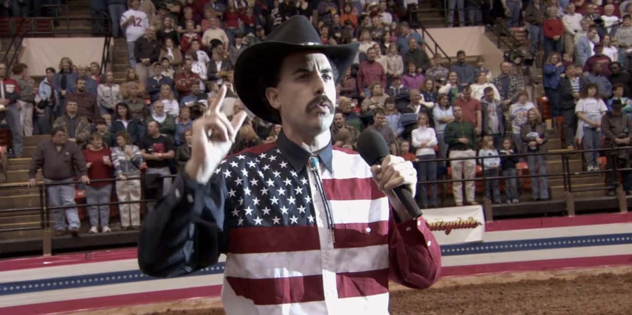 ‘Borat’ Shot A Controversial Sequence At A Real-Life Rodeo In Salem, VA