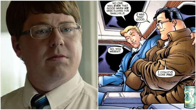 In the continuity of DC, Pete Ross from Man of Steel is Superman's childhood bestie and serving a term as future President.