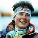 age 50   Petra Kronberger is an Austrian former alpine skier, who participated in all disciplines.