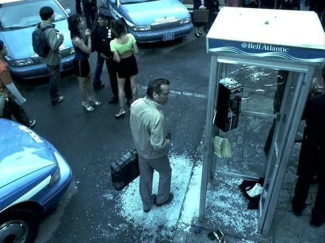 The Pizza Guy Isn't The Caller In 'Phone Booth'