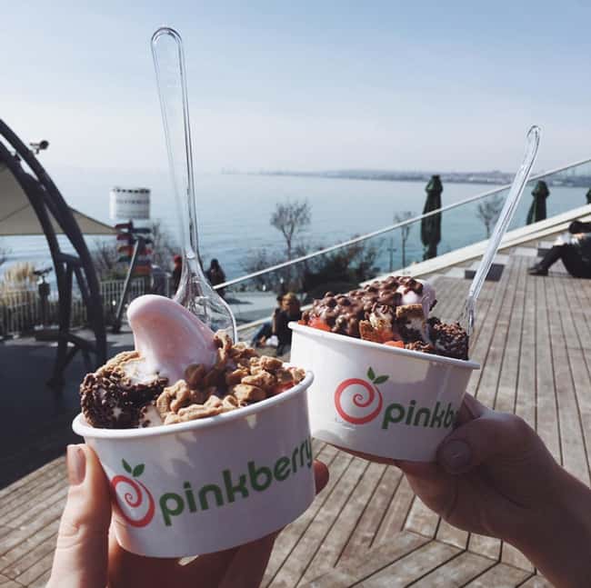 Pinkberry is listed (or ranked) 30 on the list 40 Epic Things You Can Do For Free On Your Birthday