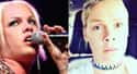 P!nk on Random Pop Stars With And Without Makeup