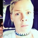 P!nk on Random Pop Stars With And Without Makeup