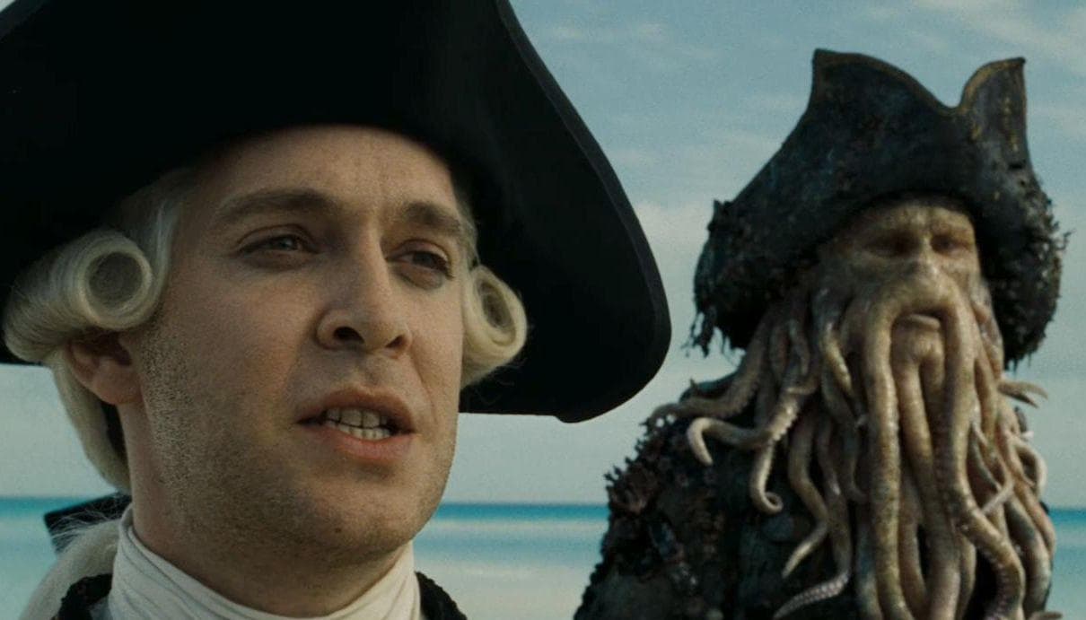 Том холландер в пиратах карибского моря