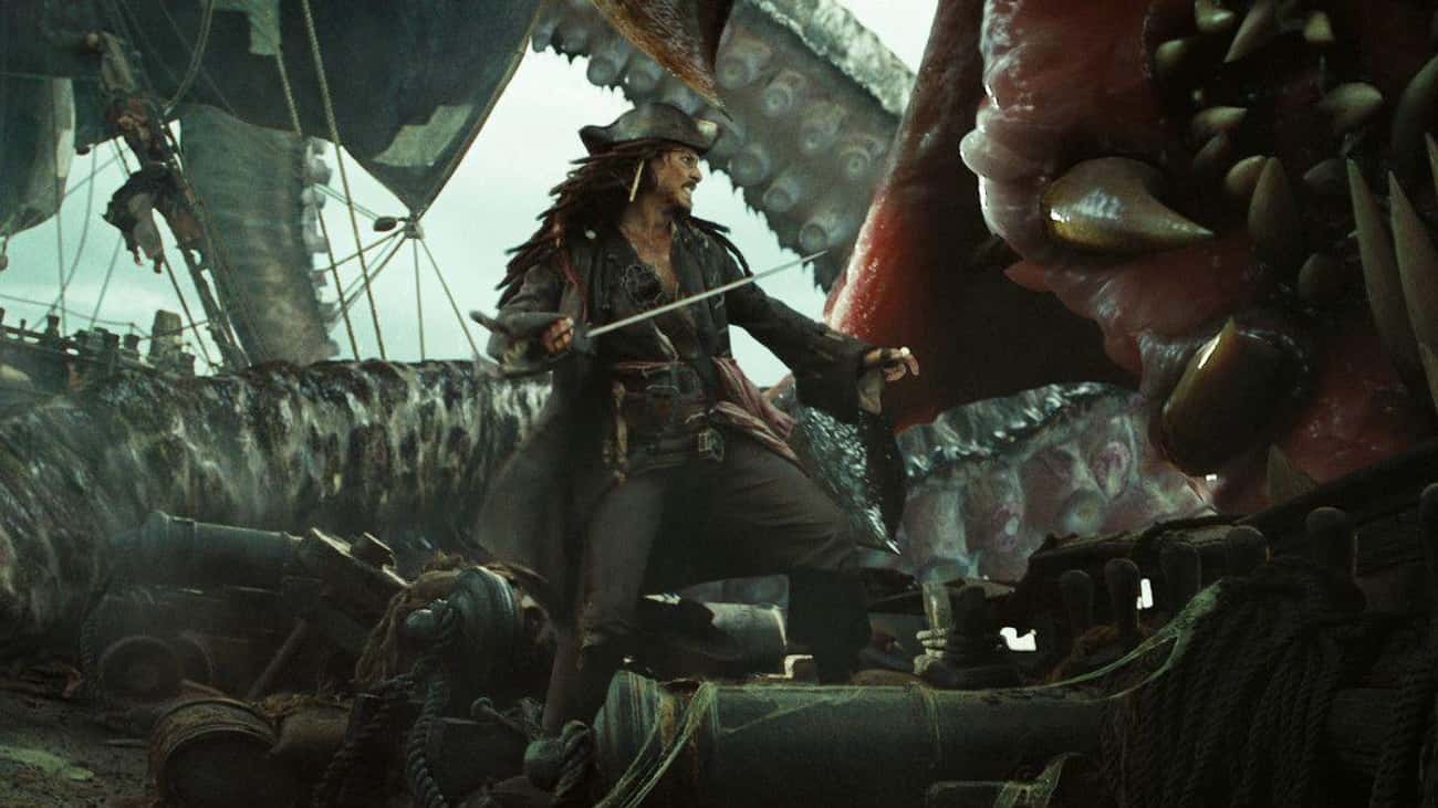 'Pirates of the Caribbean: Dead Man's Chest' - When A Literal Kraken Drags Jack Sparrow To Davy Jones' Locker
