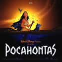 Mel Gibson, Christian Bale, Billy Connolly   Pocahontas is a 1995 American animated musical romantic-drama film produced by Walt Disney Feature Animation and released by Walt Disney Pictures.