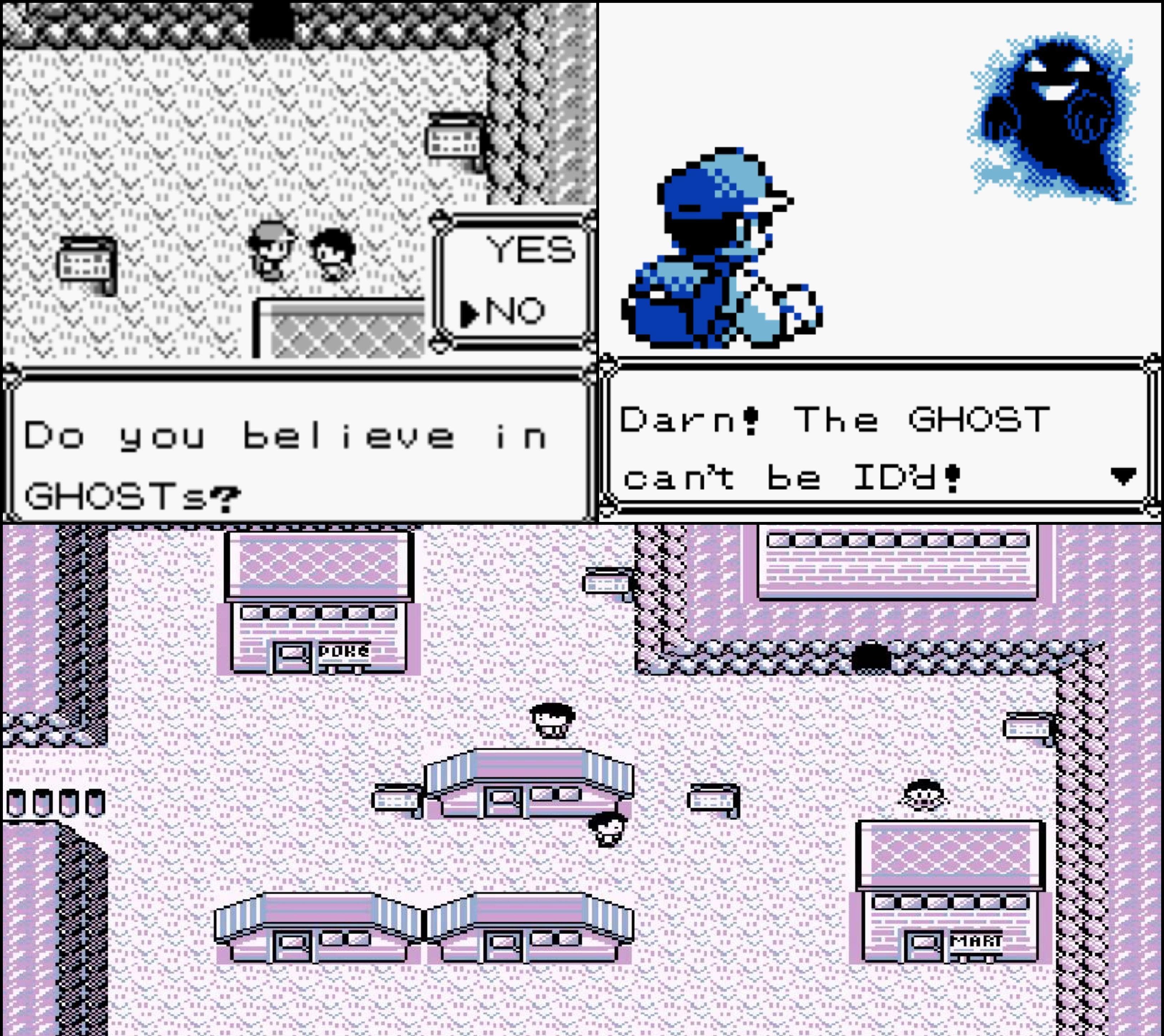 Lavender Town - Pokémon Red And Blue